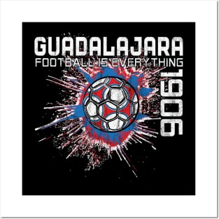 Football Is Everything - C.D. Guadalajara Chivas Splatter Strike Posters and Art